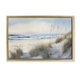 thumbnail image 1 of Stupell Industries Sand Dunes By Shore Gold Framed Floater Canvas Wall Art design by LSR Creative Studio, 21 x 31, 1 of 9