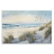 Stupell Industries Sand Dunes By Shore Wall Plaque Art design by LSR Creative Studio, 10 x 15