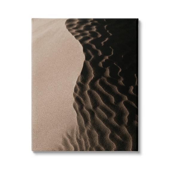 Stupell Industries Sand Dunes Photography Nature Photography Gallery Wrapped Canvas Print Wall Art, 16 x 20