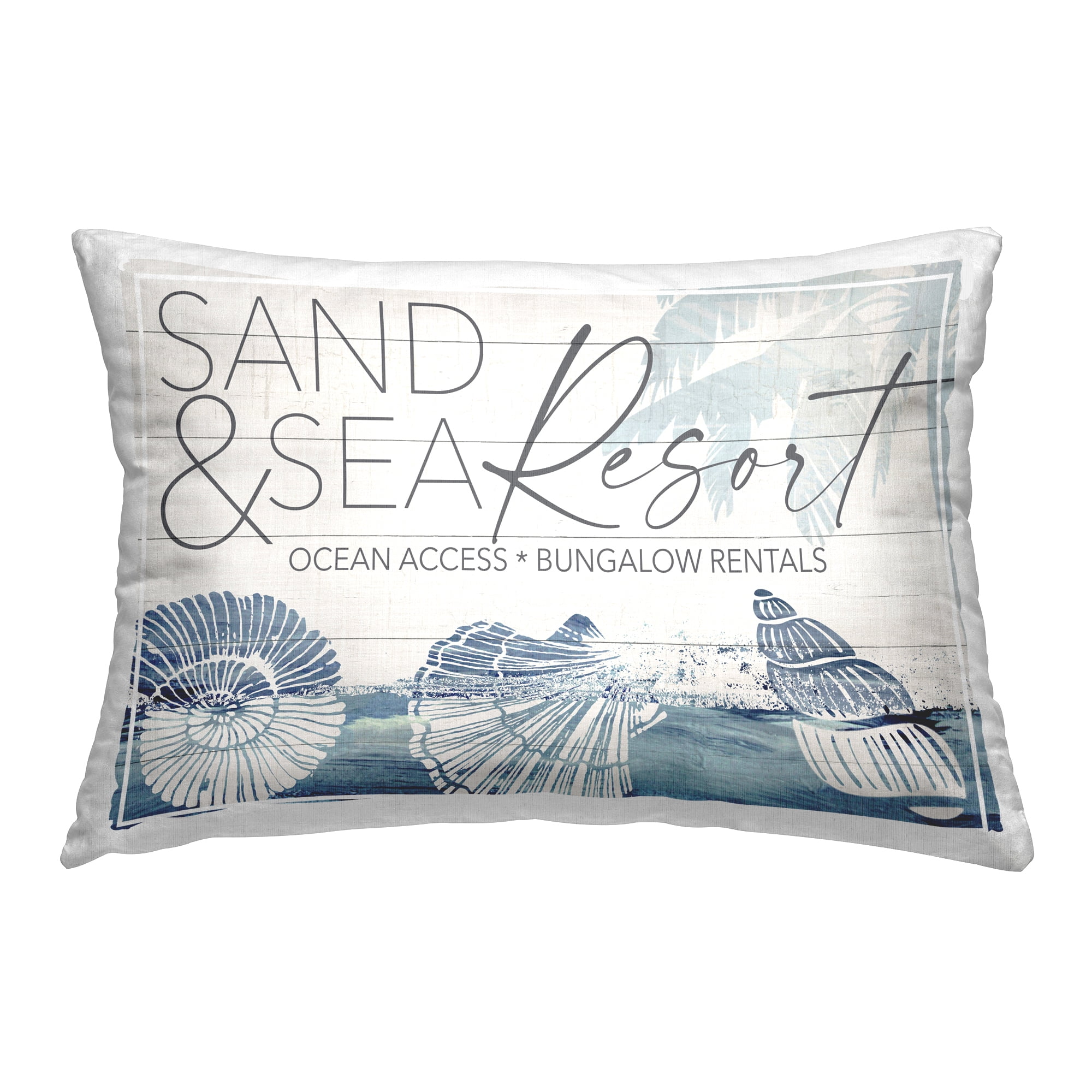 Stupell Industries Sand & Sea Resort Decorative Printed Throw Pillow Design by PDR, LLC..
