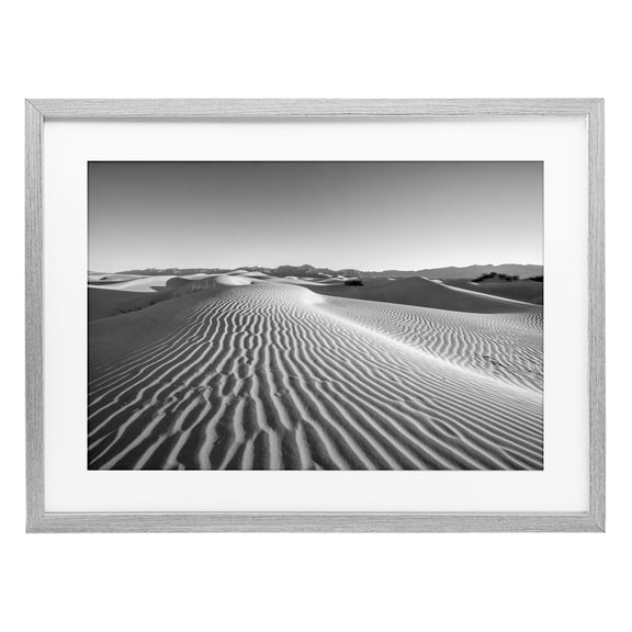 Stupell Industries Sand Waves In The Distance Gray Framed Print Under Glass, design by Jon Evan