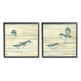 thumbnail image 1 of Stupell Industries Sandpipers Abstract Water Shoreline Painting Black Framed Art Print Wall Art, Set of 2, Design by Paul Brent, 1 of 8