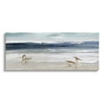 thumbnail image 1 of Stupell Industries Sandpipers Grazing Sea Shore Painting Gallery Wrapped Canvas Print Wall Art, Design by Sally Swatland, 1 of 7