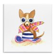 thumbnail image 1 of Stupell Industries Sandy Dog on Beach Animals Painting Unframed Art Print Wall Art, 12 x 12, 1 of 8