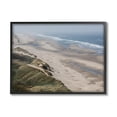 thumbnail image 1 of Stupell Industries Sandy Dunes Beach Ariel View Hazy Sky,24 x 30,Designed by Aaron Matheson, 1 of 7