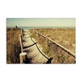 thumbnail image 1 of Stupell Industries Sandy Path Railing Landscape & Nature Photography Wrapped Canvas Art Print Wall Art, 24 x 16, 1 of 8