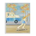 thumbnail image 1 of Stupell Industries Coastal Santa Monica Road Trip White Framed Giclee Art, 24 x 30, by Hillary Holt, 1 of 8