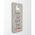 thumbnail image 1 of Stupell Industries Santa Reindeer Names Grey Wood Texture Christmas Holiday Word DesignCanvas Wall Art By Artist Tammy Apple, 1 of 3