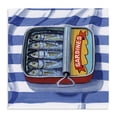 thumbnail image 1 of Stupell Industries French Country Sardines On Striped Cloth Canvas Art, 24 x 24, by Kate Jarvik Birch, 1 of 8