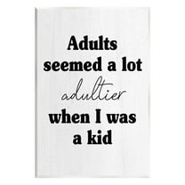 Stupell Industries Sassy Adult Phrase Typography Painting Unframed Art Print Wall Art, 10 x 15