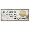 thumbnail image 1 of Stupell Industries Sassy Full Moon Halloween Charm Typography Painting Black Framed Art Print Wall Art, 30 x 13, 1 of 9