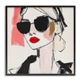 thumbnail image 1 of Stupell Industries Modern Sassy Glamour Sketch Black Framed Giclee Art, 12 x 12, by Andrea Haase, 1 of 8