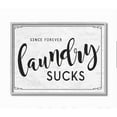 thumbnail image 1 of Stupell Industries Sassy Laundry Room Sign Funny Family Humor Framed Wall Art Design by Lettered and Lined, 16" x 20", Gray Framed, 1 of 8