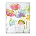 thumbnail image 1 of Stupell Industries Saturated Watercolor Flowers Whimsical Blue Pink Green Design by Vanessa Austin, 1 of 6
