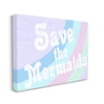thumbnail image 1 of Stupell Industries Save The Mermaids, 36 x 48,Design by Daphne Polselli, 1 of 6