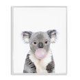 thumbnail image 1 of Stupell Industries Scandinavian Koala Bubblegum Portrait White Framed Giclee Art, 16 x 20, by Sisi and Seb, 1 of 7