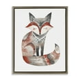 thumbnail image 1 of Stupell Industries Bohemian Scandinavian Style Fox Brown Floating Frame Canvas Art, 17 x 21, by LSR Design Studio, 1 of 8
