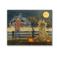 thumbnail image 1 of Stupell Industries Scarecrow Farm Landscape Holiday Painting Gallery Wrapped Canvas Art Print Wall Art, 30 x 24, 1 of 8