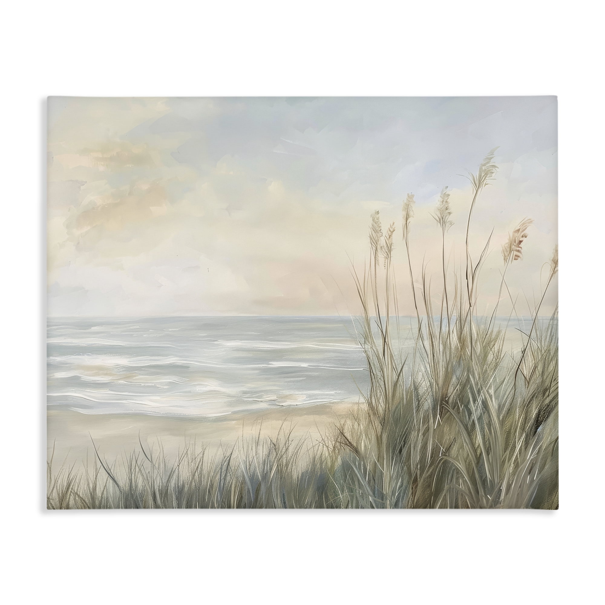 Stupell Industries Scenic Beach Dunes at Dawn Canvas Wall Art, design by Petal Prints Design