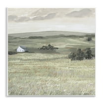 Stupell Industries Scenic Country Landscape Landscape & Nature Painting Unframed Art Print Wall Art, 12 x 12