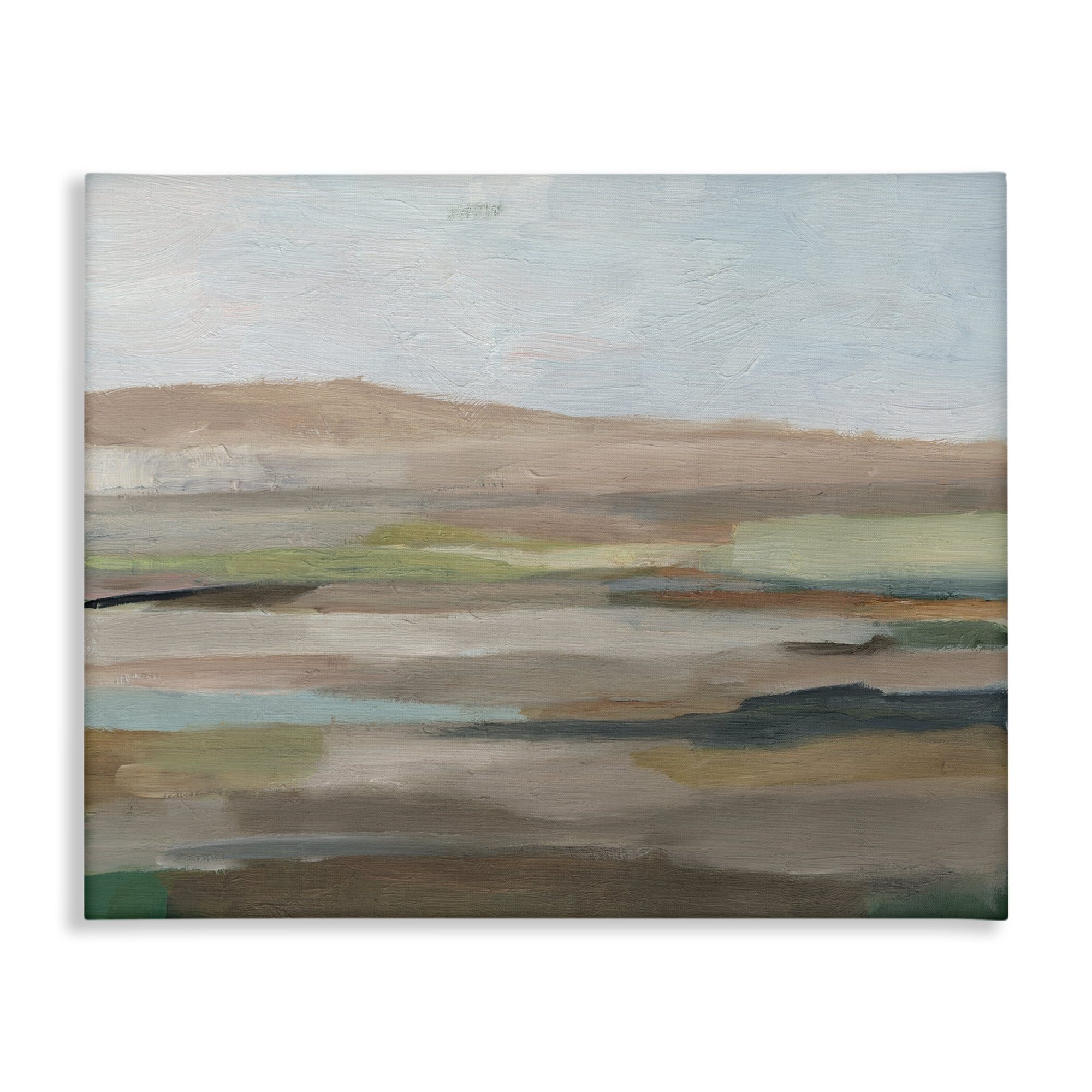 Stupell Industries Scenic Desert Landscape Landscape & Nature Painting Wrapped Canvas Art Print Wall Art, 20 x 16