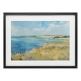 thumbnail image 1 of Stupell Industries Scenic Summer Shoreline Black Framed Print Under Glass design by LSR Creative Studio, 14 x 20, 1 of 9