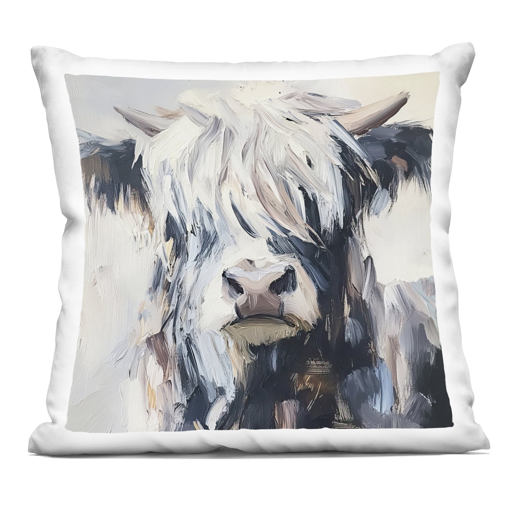 Stupell Industries Scruffy Little Highland Decorative Printed Throw Pillow, design by Tina LeCour