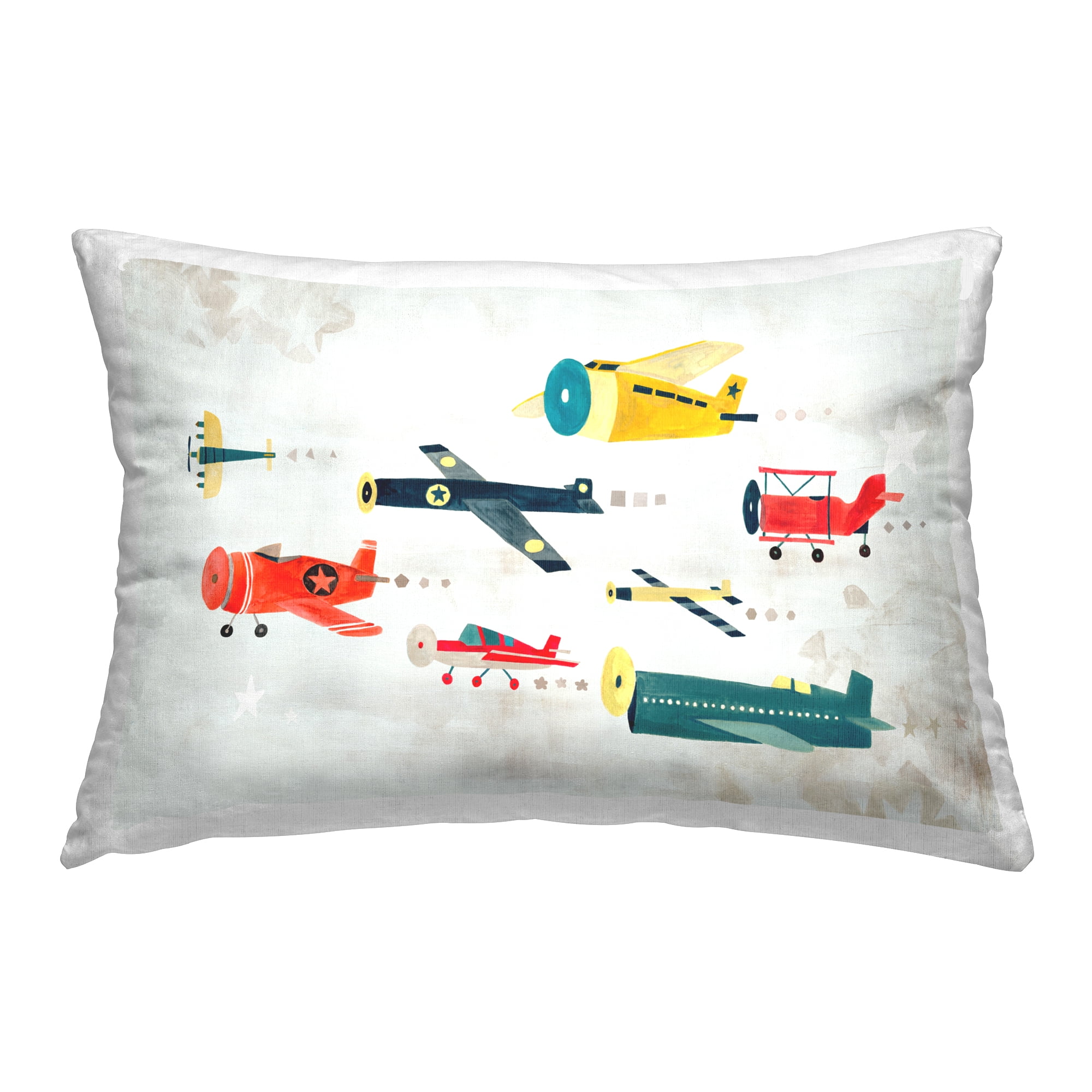 Stupell Industries Scuba Diver Among Whales Decorative Printed Throw Pillow Design by Irene Chan.