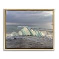 thumbnail image 1 of Stupell Industries Coastal Sea Glass On Driftwood Gold Floating Frame Canvas Art, 21 x 17, by LMarie Allen, 1 of 8