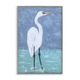 thumbnail image 1 of Stupell Industries Sea Heron Standing Animals & Insects Painting Gray Framed Art Print Wall Art, 16 x 24, 1 of 10