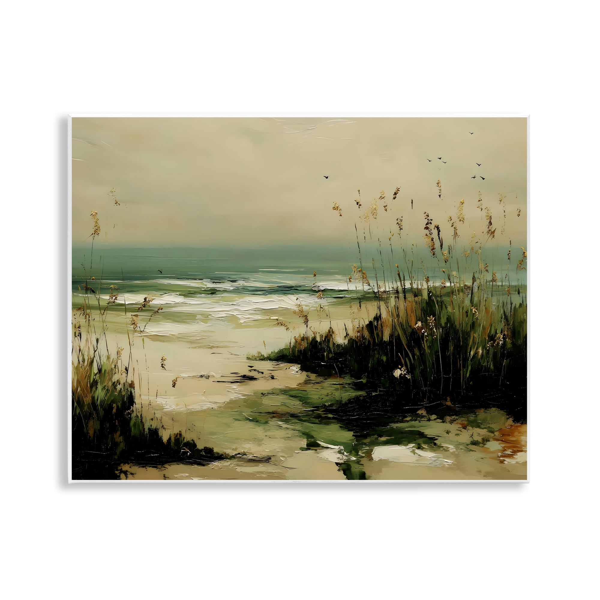 Stupell Industries Sea Oats on the Beach Wall Plaque Art, design by Franklyn Gregory