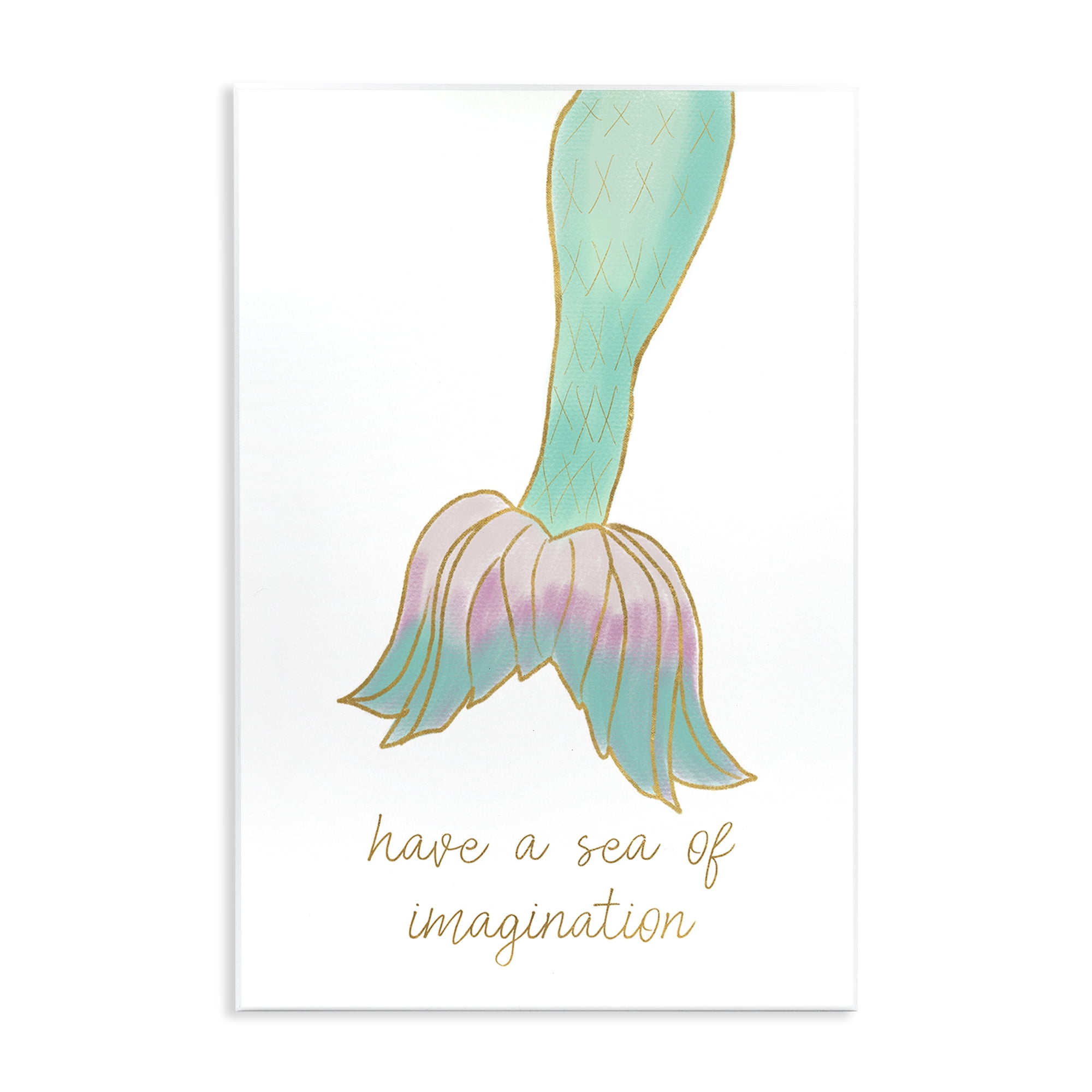 Stupell Industries Sea Of Imagination Fairy Tales & Fantasy Painting Unframed Art Print Wall Art, 10 x 15