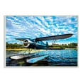 thumbnail image 1 of Stupell Industries Sea Plane on Wooded Lakefront Cloudy Sky,13 x 19,Designed by John Slemp, 1 of 6