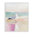 thumbnail image 1 of Stupell Industries Contemporary Seagull Beach Tranquil Reflection White Framed Giclee Art, 11 x 14, by The Prints Vibe, 1 of 8