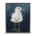 thumbnail image 1 of Stupell Industries Traditional Seagull Perched over Blue Gray Floating Frame Canvas Art, 25 x 31, by Grace Popp, 1 of 8
