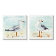 thumbnail image 1 of Stupell Industries Seagull & Sandpiper Birds Animals & Insects Painting Gallery Wrapped Canvas Art Print Wall Art, 17 x 17, Set of 2, 1 of 8
