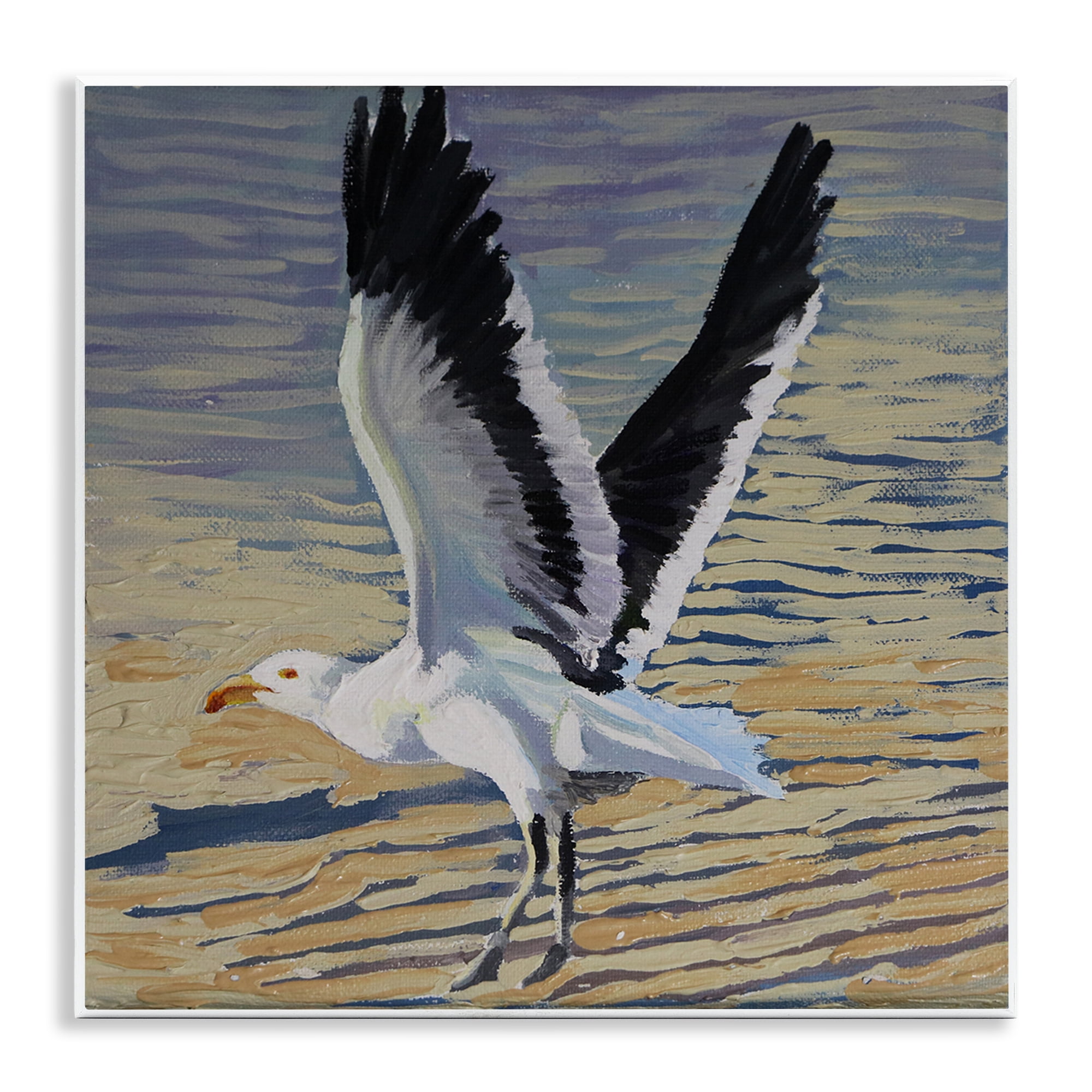 Stupell Industries Seagull Taking Flight Wall Plaque Art, design by Violeta Vollmer