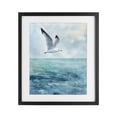 thumbnail image 1 of Stupell Industries Coastal Seagull With Black Tips Black Framed Print Under Glass, 13 x 16, by Franklyn Gregory, 1 of 8
