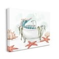 thumbnail image 1 of Stupell Industries Seahorse Resting Nautical Bath Tub Starfish Bubbles Coastal Painting Gallery-Wrapped Canvas Print Wall Art, 36 x 48, Design by Ziwei Li, 1 of 6