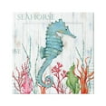 thumbnail image 1 of Stupell Industries Seahorse on Rustic Plank Pattern Animals & Insects Painting Gallery Wrapped Canvas Print Wall Art, 30 x 30, 1 of 7