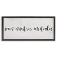 thumbnail image 1 of Stupell Industries Shabby Chic Black Floating Frame Canvas Art, 25 x 11, by Lil' Rue, 1 of 8