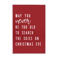 thumbnail image 1 of Stupell Industries Search The Skies on Christmas Eve Wall Plaque Art design by Lux + Me Designs, 19 x 13, 1 of 7