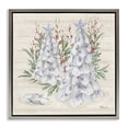 thumbnail image 1 of Stupell Industries Rustic Lodge Seashells & Holly Trees Gray Floating Frame Canvas Art, 25 x 25, by Paul Brent, 1 of 8