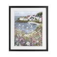 thumbnail image 1 of Stupell Industries Rustic Lodge Seaside Sailboats in Village Bay Black Framed Print Under Glass, 13 x 16, by Riley B, 1 of 8
