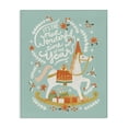 thumbnail image 1 of Stupell Industries Seasonal Horse & Sled Phrase Holiday Painting Wrapped Canvas Art Print Wall Art, 36 x 48, 1 of 8