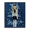 thumbnail image 1 of Stupell Industries Seasonal Modern Nutcracker Holiday Painting Black Framed Art Print Wall Art, 11 x 14, 1 of 10