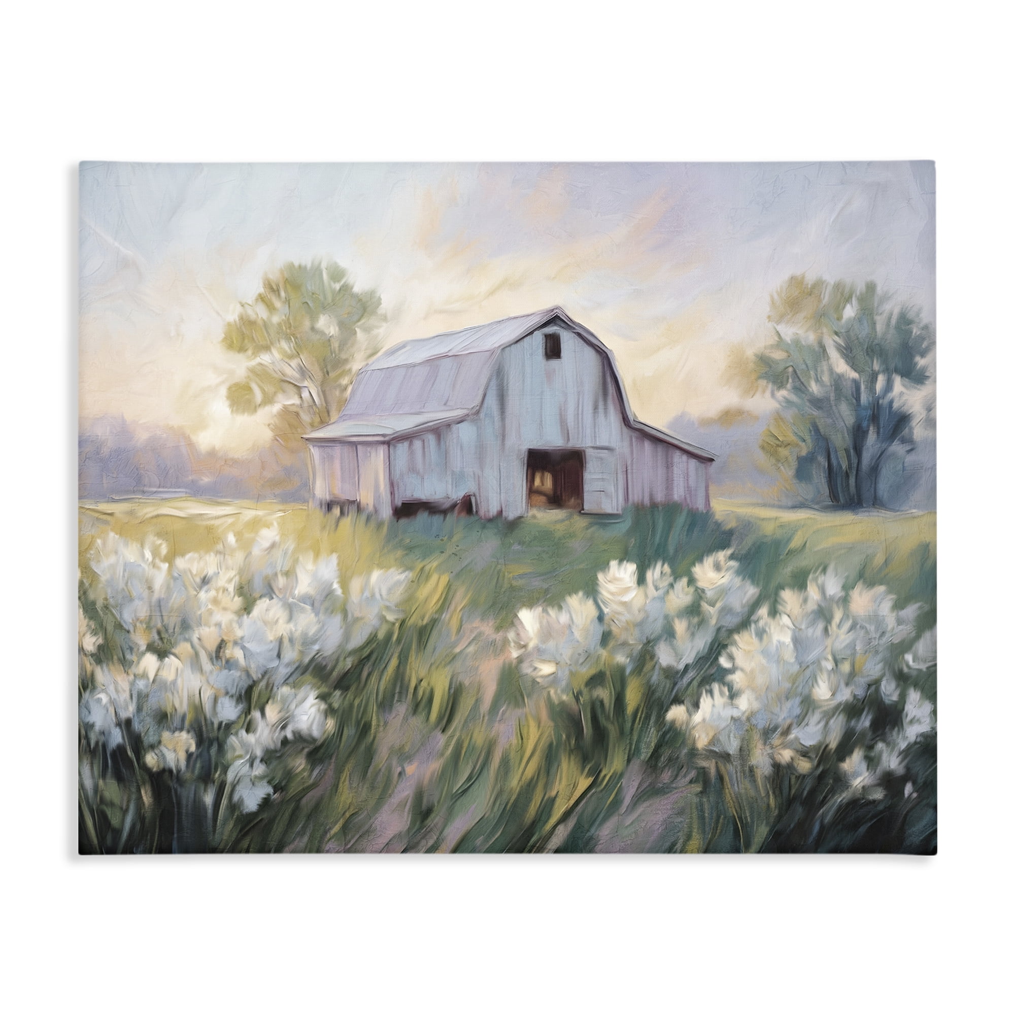 Stupell Industries Secluded Barn Landscape Canvas Wall Art, design by Kim Allen