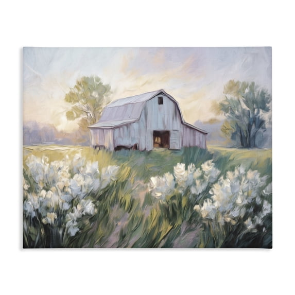 Stupell Industries Transitional Secluded Barn Landscape Canvas Art, 20 x 16, by Kim Allen