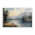 thumbnail image 1 of Stupell Industries Farmhouse Secret Fishing Spot White Framed Giclee Art, 18 x 12, by Petals Prints Design, 1 of 8