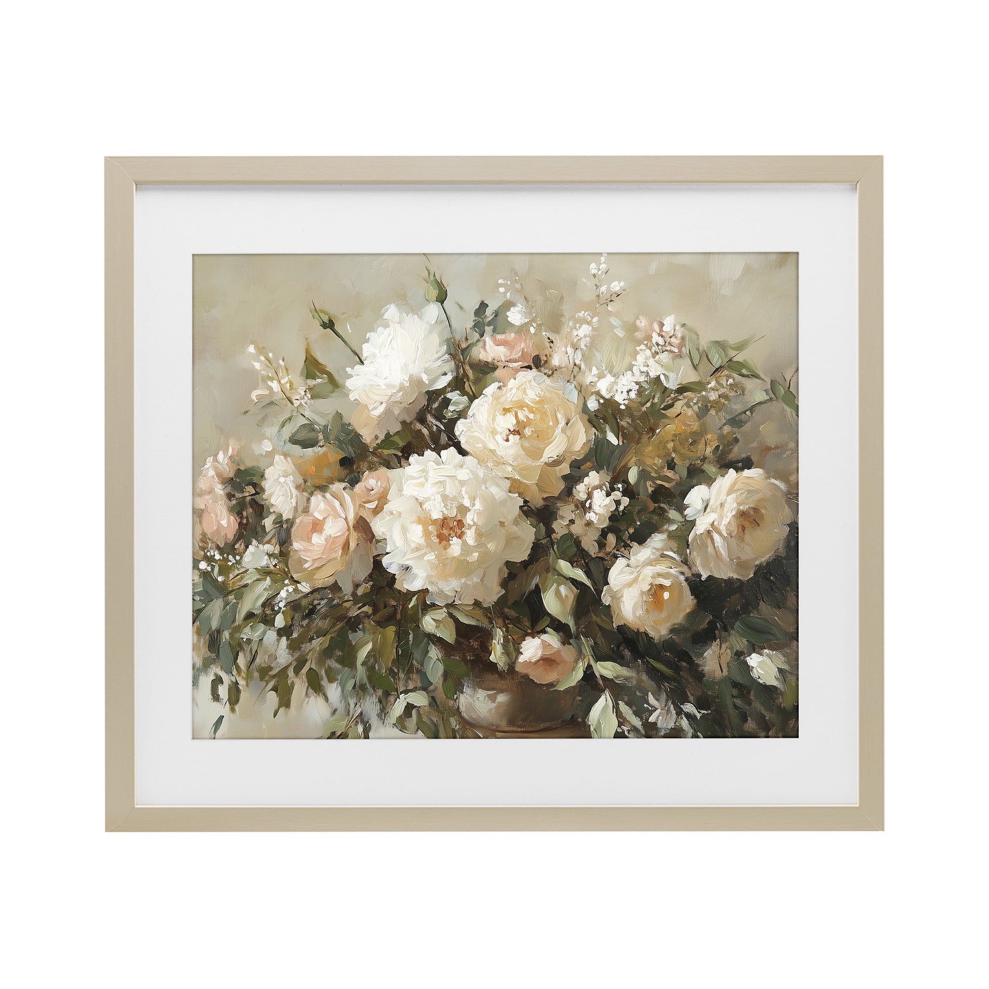 Stupell Industries Secret Garden Arrangement Birch Framed Print Under Glass, design by Heidi Kuntz